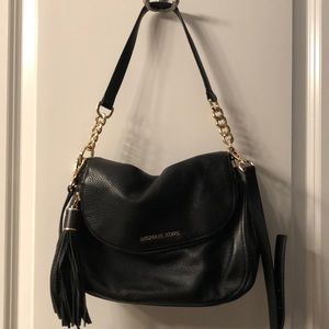 Michael Kors black tassel purse